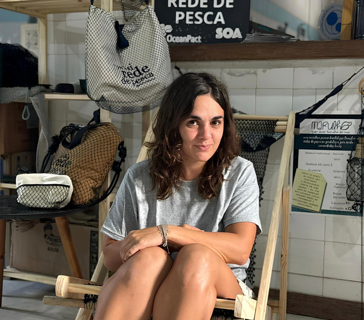 Draft: Contra a pesca fantasma, a Marulho transforma redes descartadas no mar em novos produtos e fonte de renda para comunidades caiçaras