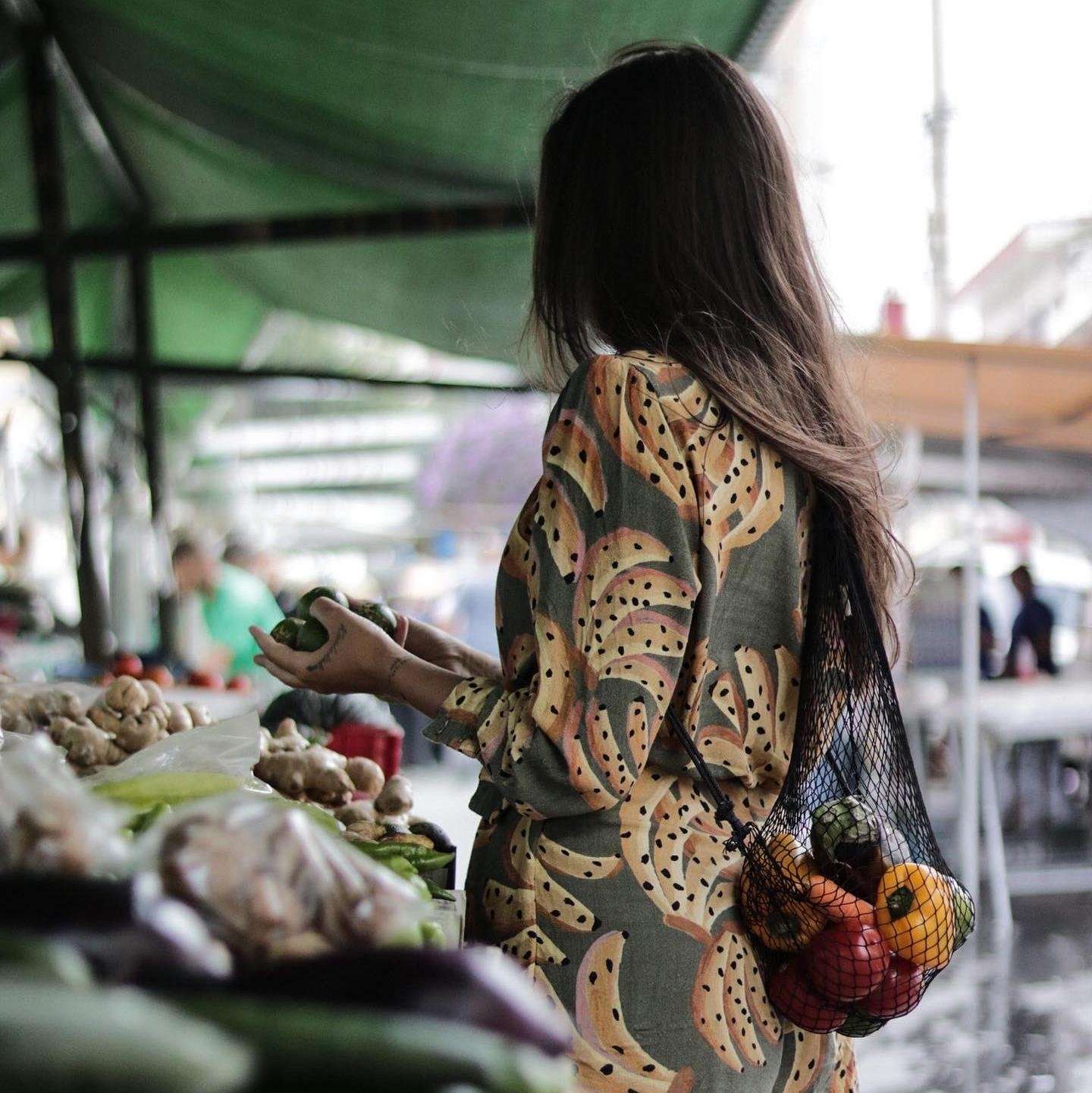 Caçoeira - mochila-saco de rede