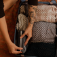 Necessaire com bolso de rede