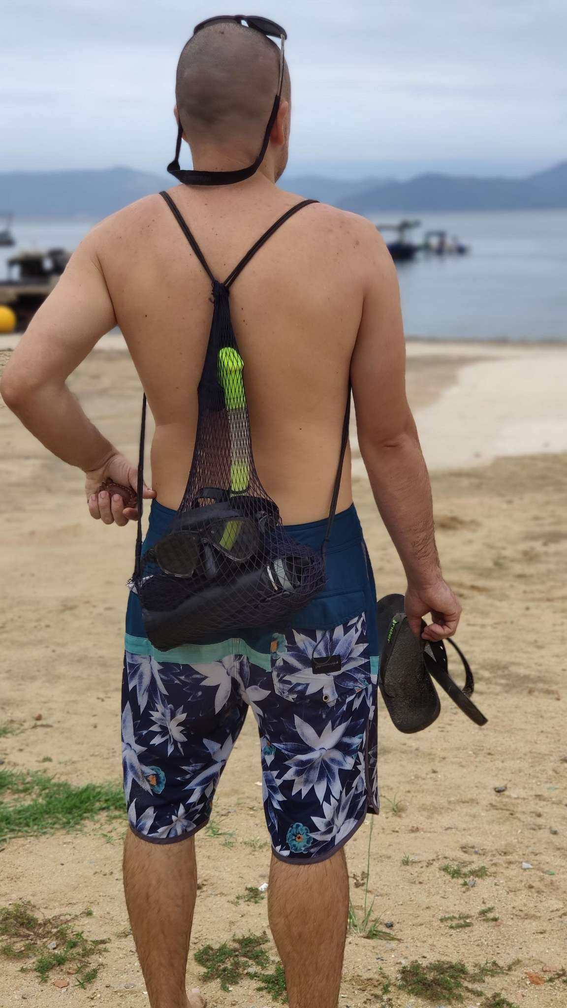 Caçoeira - mochila-saco de rede