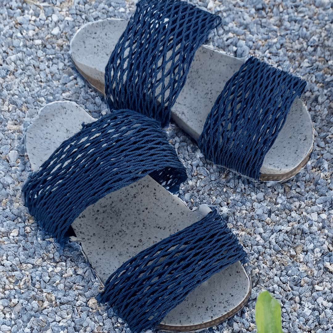 Sandália Redeirinha Unissex feita de rede de pesca - Imagem 6