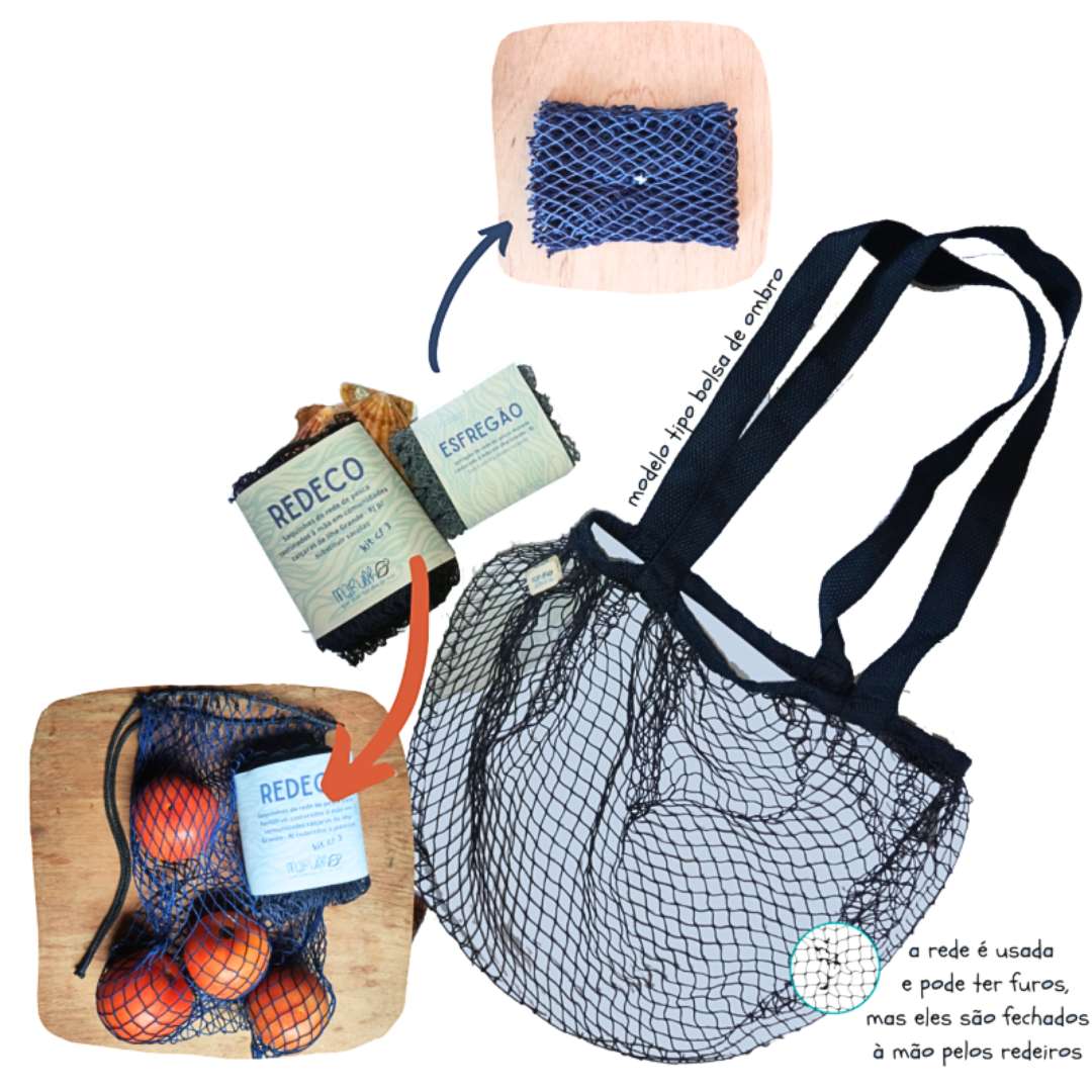 Combo Araçatiba (Bolsa + Kit Redeco + Esfregão)