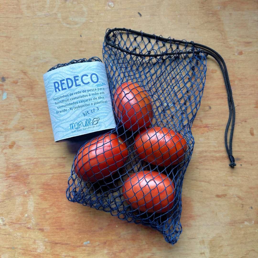 Redeco mini - kit de sacolas mini de rede de pesca
