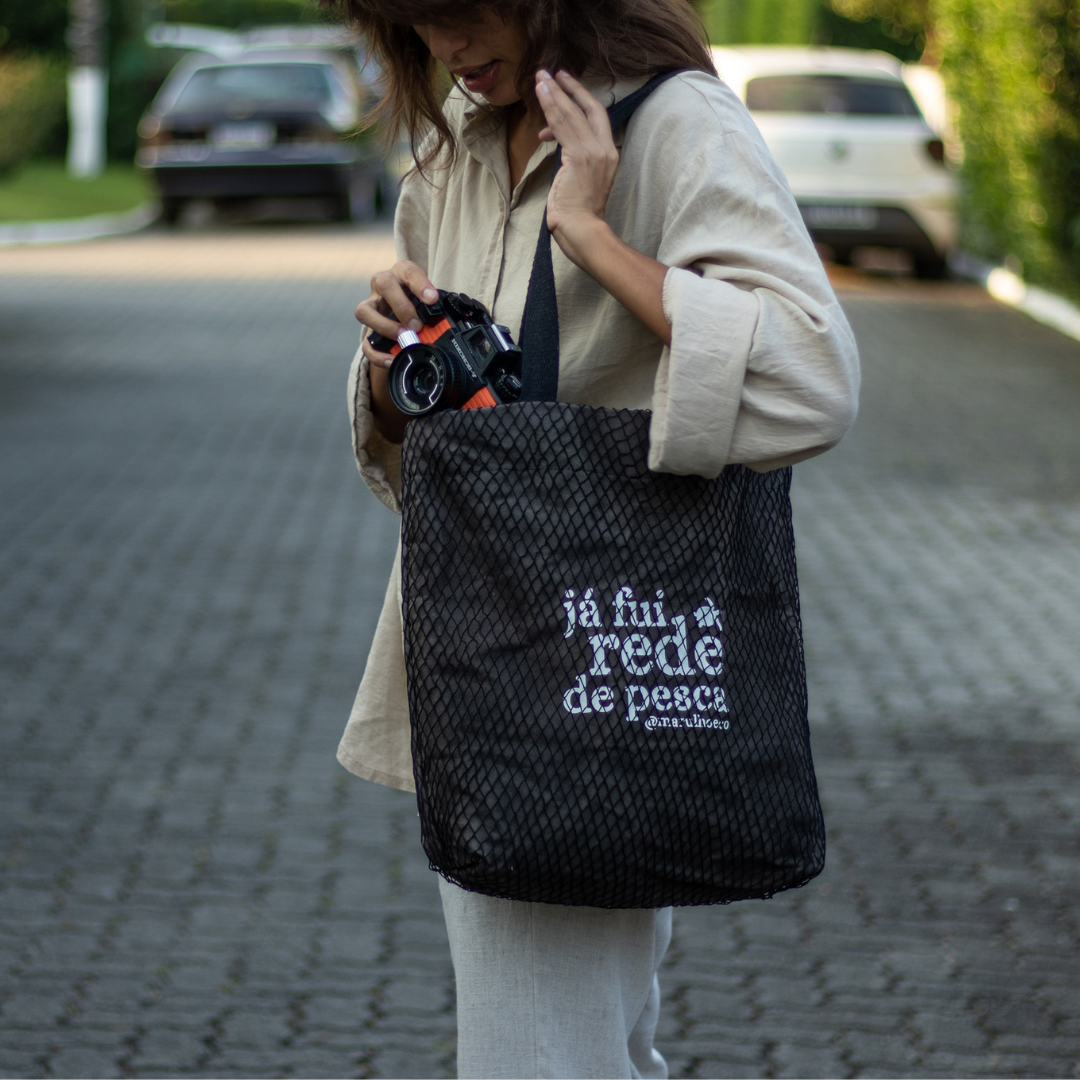 Bolsa Já Fui Rede de Pesca