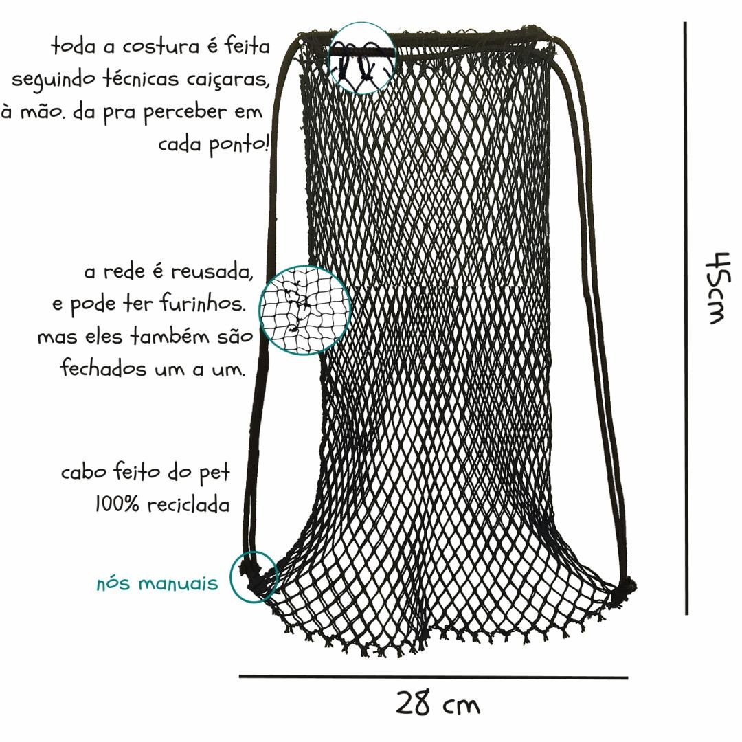 Combo Abraão (Bolsa + Caçoeira + Kit Redeco + Esfregão) - Imagem 12