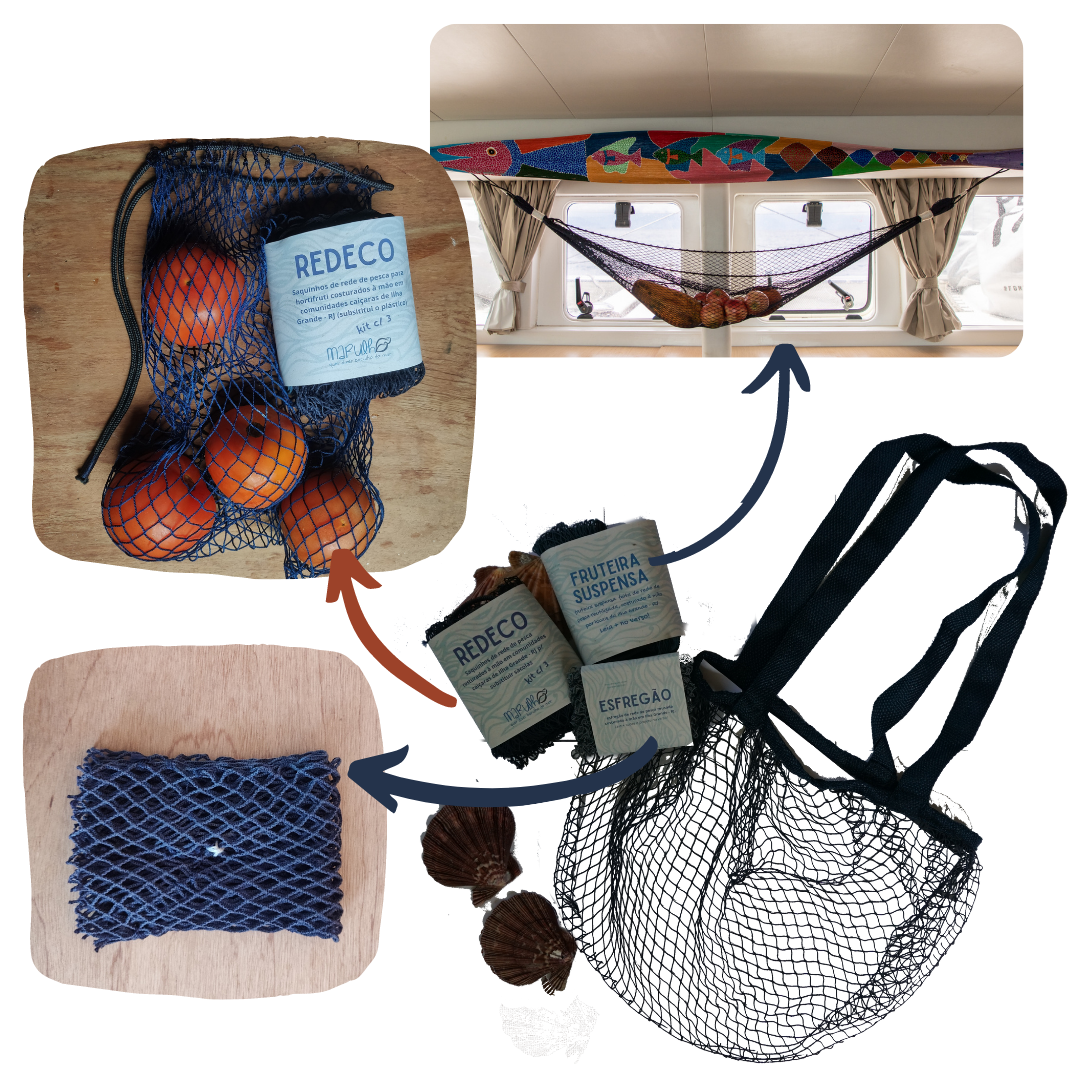 Combo Matariz (Fruteira + Bolsa + Kit Redeco + Esfregão) - Imagem 6